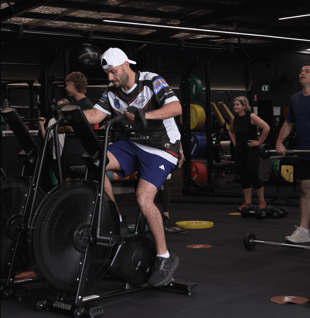 Coach-led small group training session at Cube Fitness
